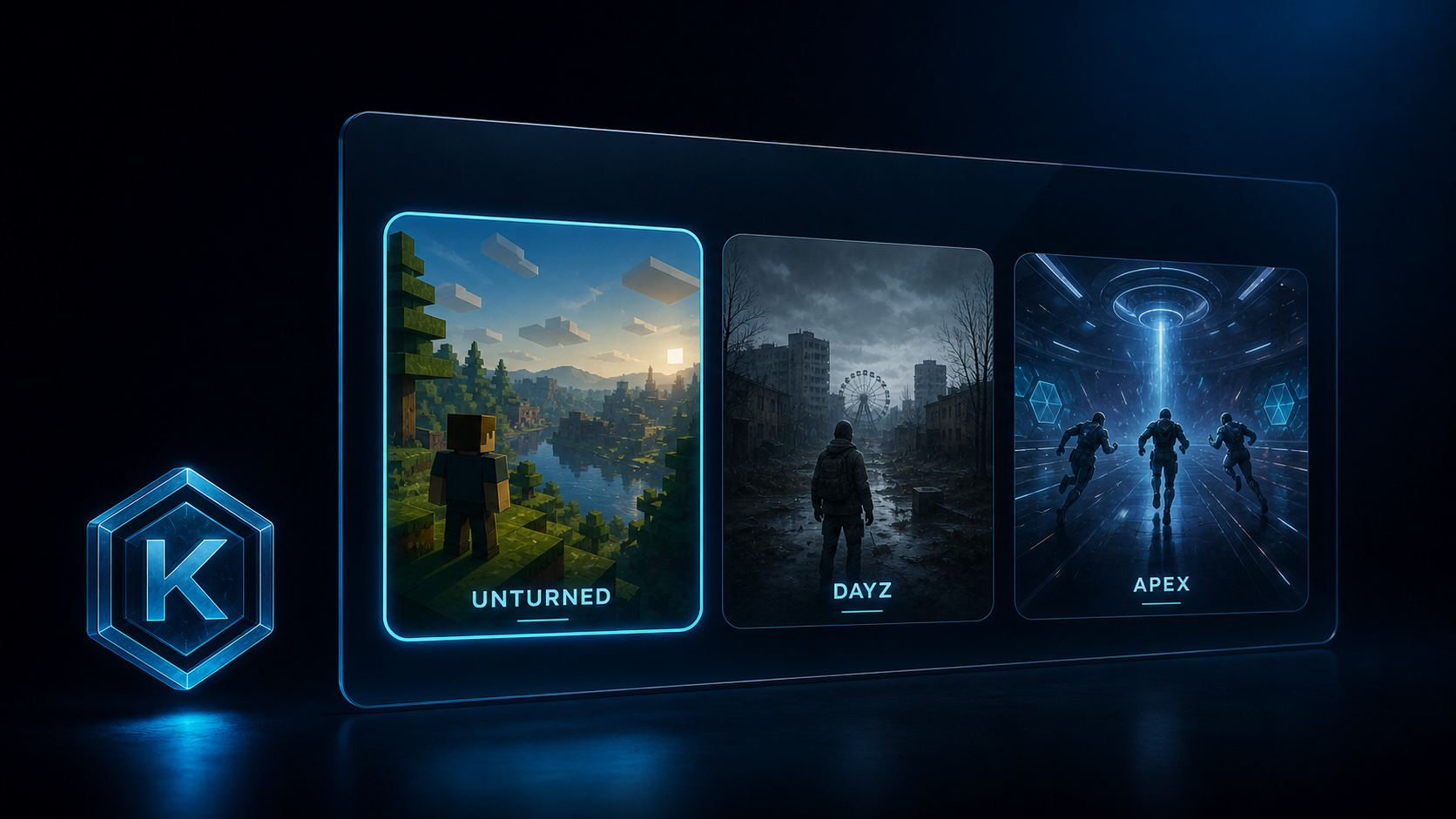 KryoCore product selection interface